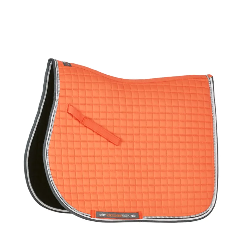 Schockemohle Neo Star Pad S Style Jump/GP Cut Saddlepad - Mandarine